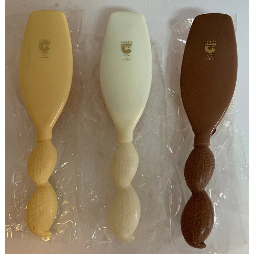 vintage hairbrush